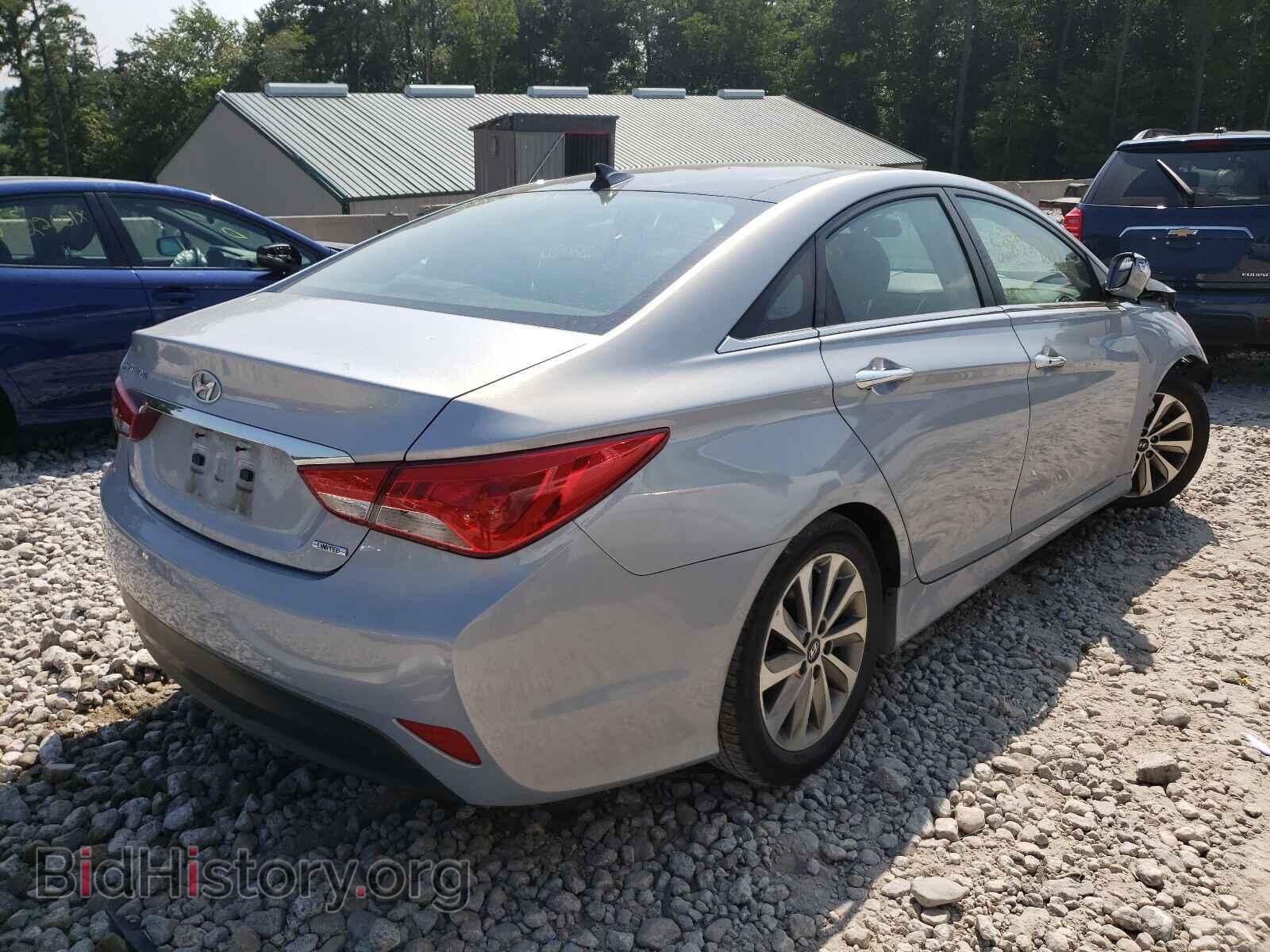 2014 HYUNDAI SONATA - VIN: 5NPEC4AC2EH856228 - Фото 4