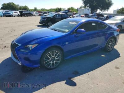 2016 Lexus RC 200t, blue — VIN JTHHA5BC7G5004515, Copart