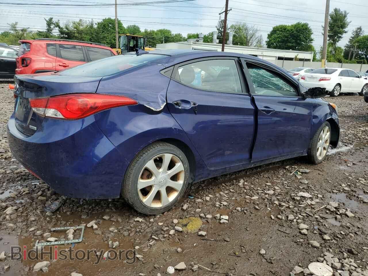 2012 HYUNDAI ELANTRA - VIN: 5NPDH4AEXCH100559 - Фото 3