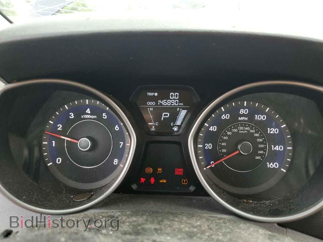2012 HYUNDAI ELANTRA - VIN: 5NPDH4AEXCH100559 - Фото 9