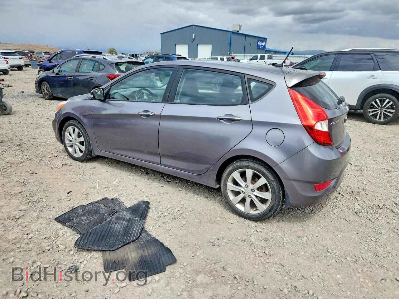 2014 HYUNDAI ACCENT - VIN: KMHCU5AE7EU189105 - Фото 2