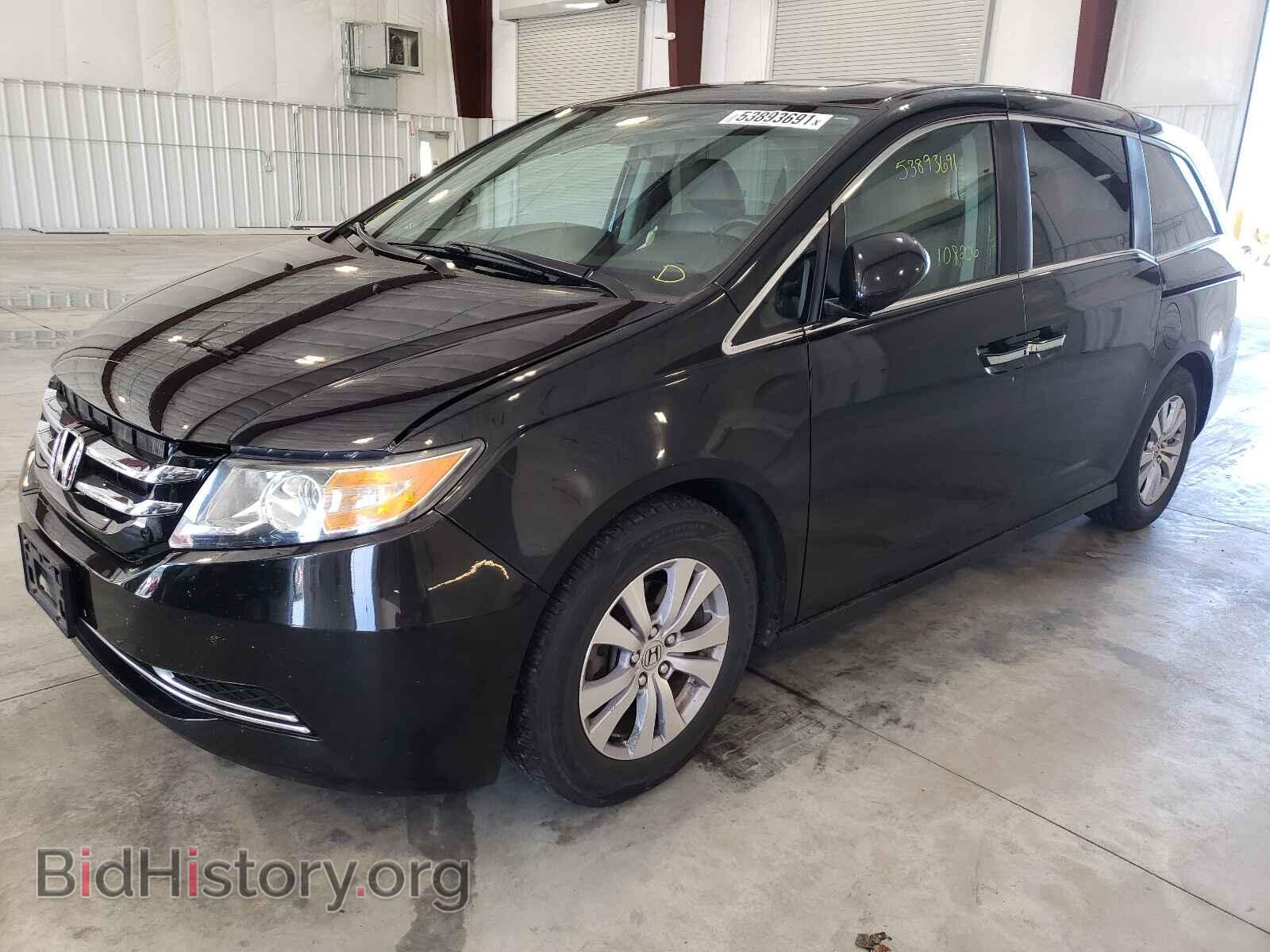 2014 HONDA ODYSSEY - VIN: 5FNRL5H61EB031237 - Фото 2
