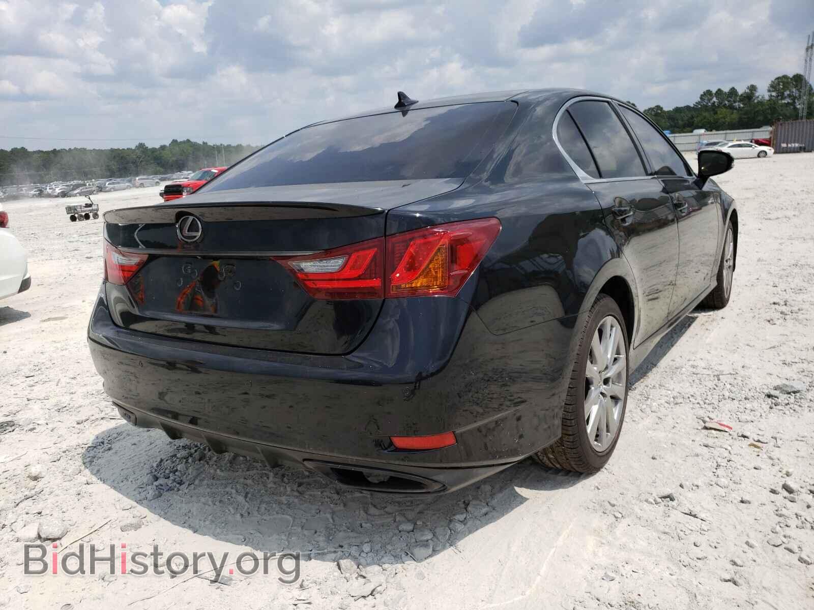 2013 LEXUS GS350 - VIN: JTHCE1BL7D5016358 - Фото 4