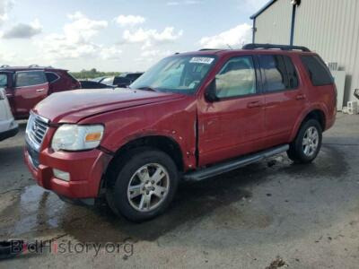 2010 Ford EXPLORER XLT, красный — VIN 1FMEU6DE0AUA08950, Copart