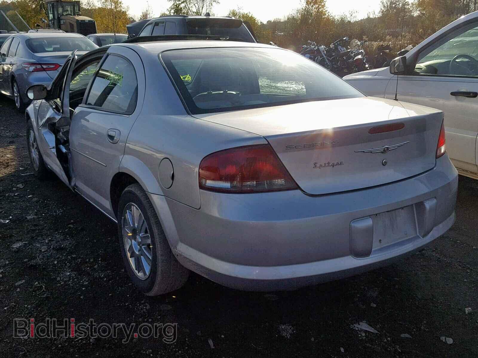 2005 CHRYSLER SEBRING - VIN: 1C3EL46X95N699460 - Фото 3