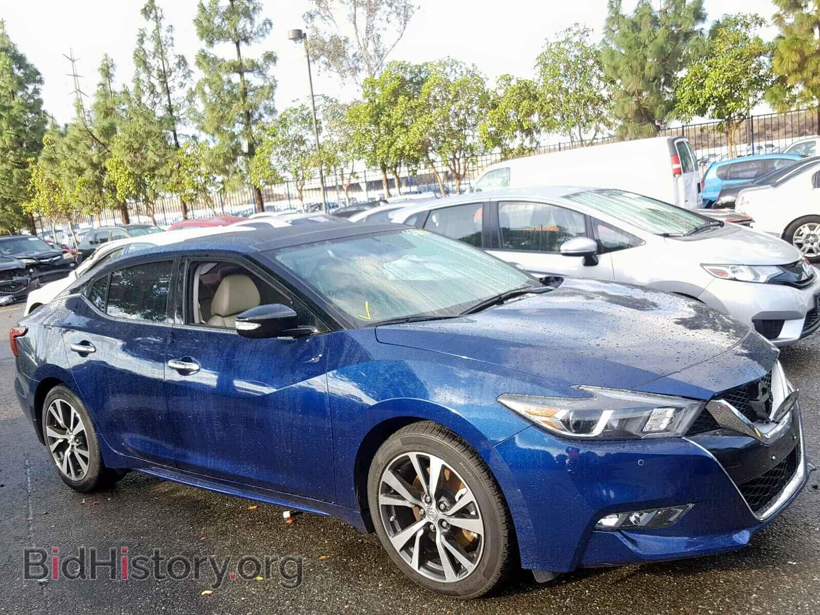 Фотография 1N4AA6AP4HC408775 - NISSAN MAXIMA 2017