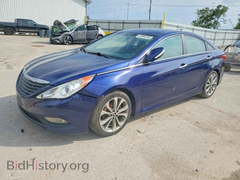 2014 Hyundai SONATA SE (VIN 5NPEC4AC0EH889342) — photo 1 of 12, Copart, damage: mechanical