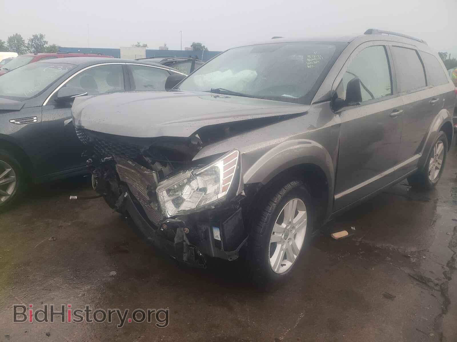 2012 DODGE JOURNEY - VIN: 3C4PDCAB5CT256209 - Фото 2