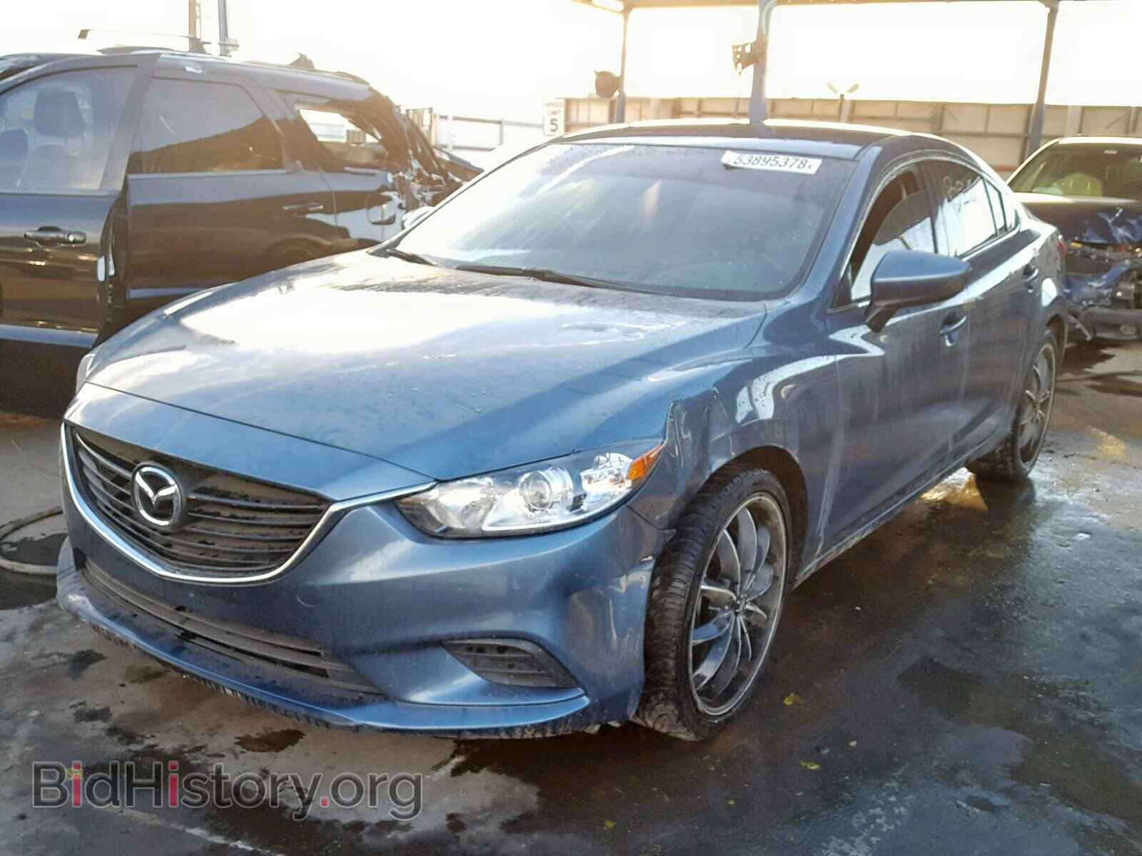 2014 MAZDA 6 - VIN: JM1GJ1U57E1107376 - Фото 2