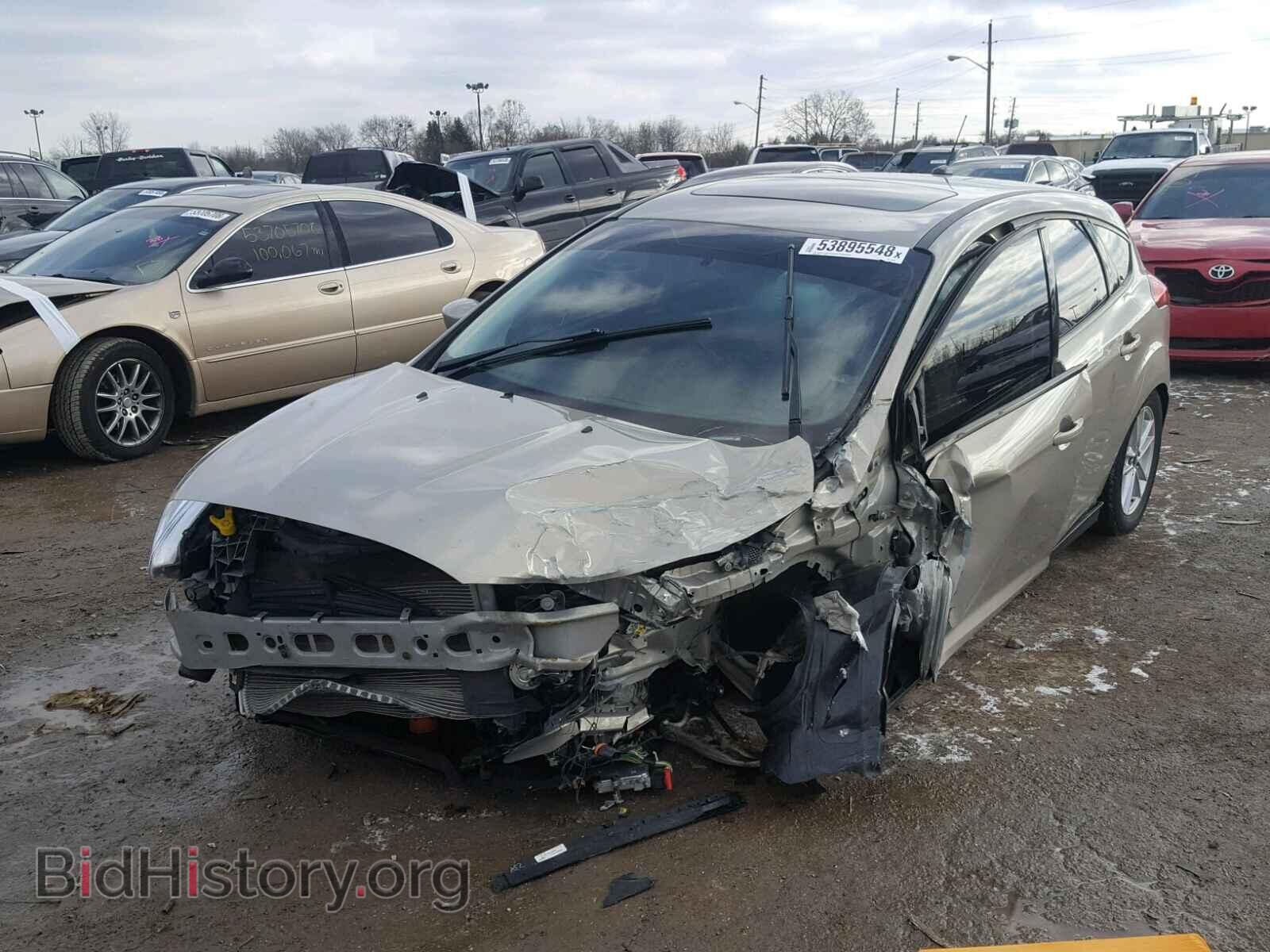 2015 FORD FOCUS SE - VIN: 1FADP3K2XFL204489 - Фото 2