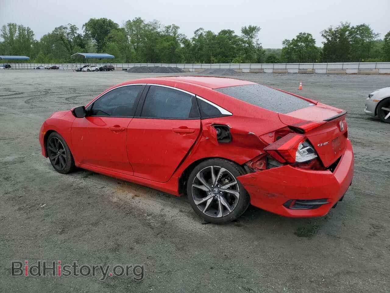 2019 HONDA CIVIC - VIN: 2HGFC2F86KH548594 - Фото 2