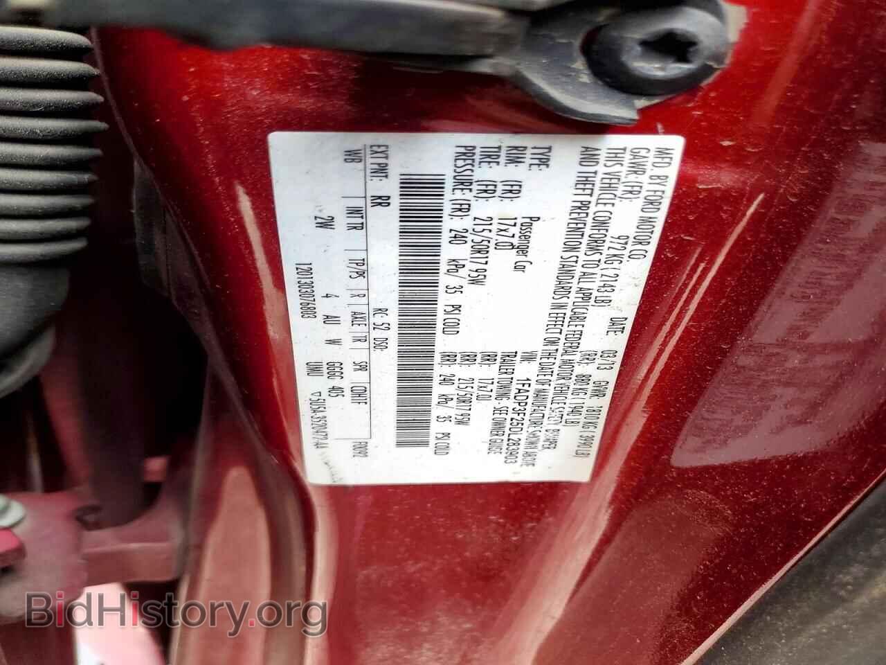 2013 FORD FOCUS - VIN: 1FADP3F25DL283903 - Фото 12