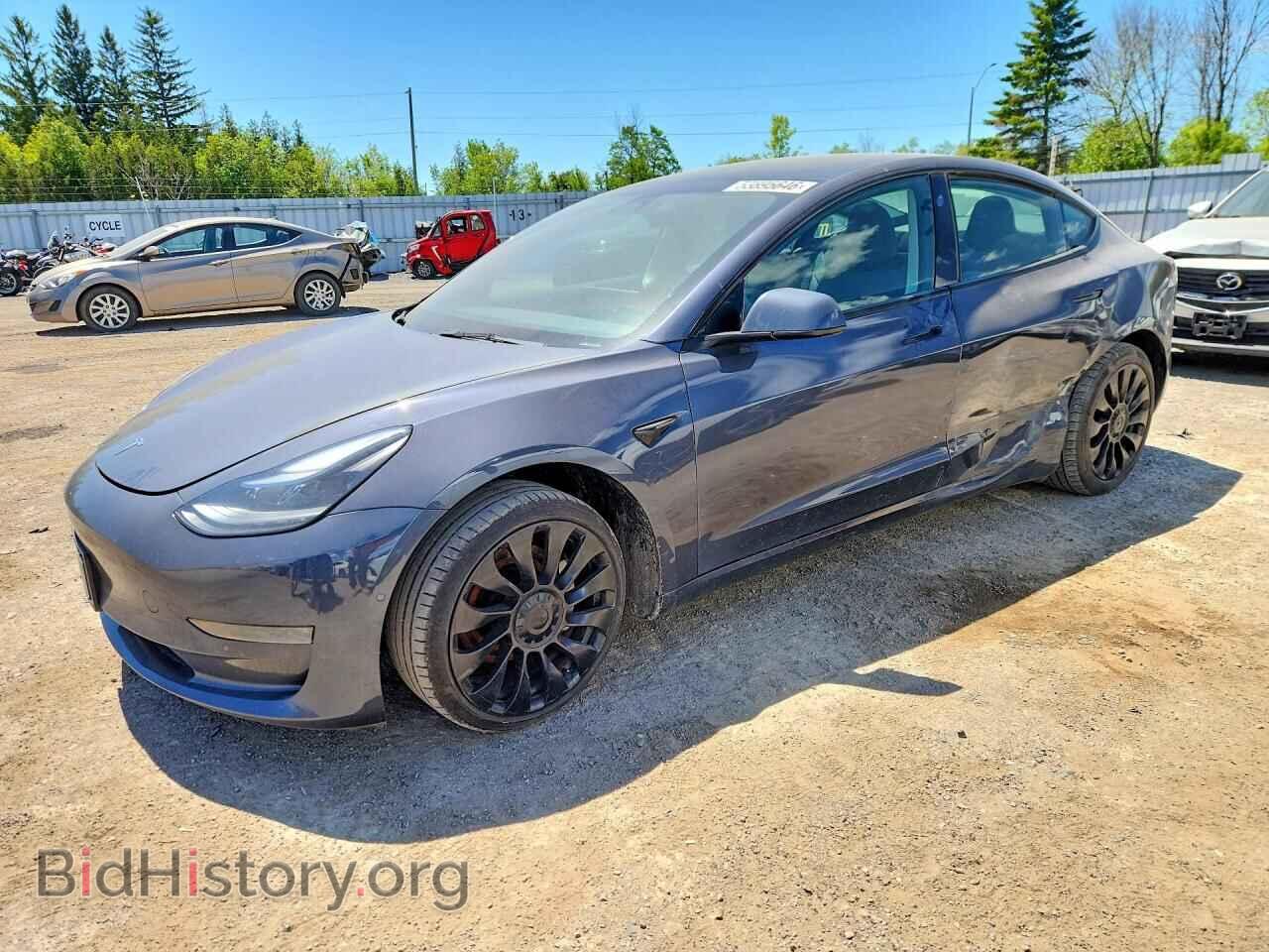 Фотография 5YJ3E1EA2NF343830 - TESLA MODEL 3 2022