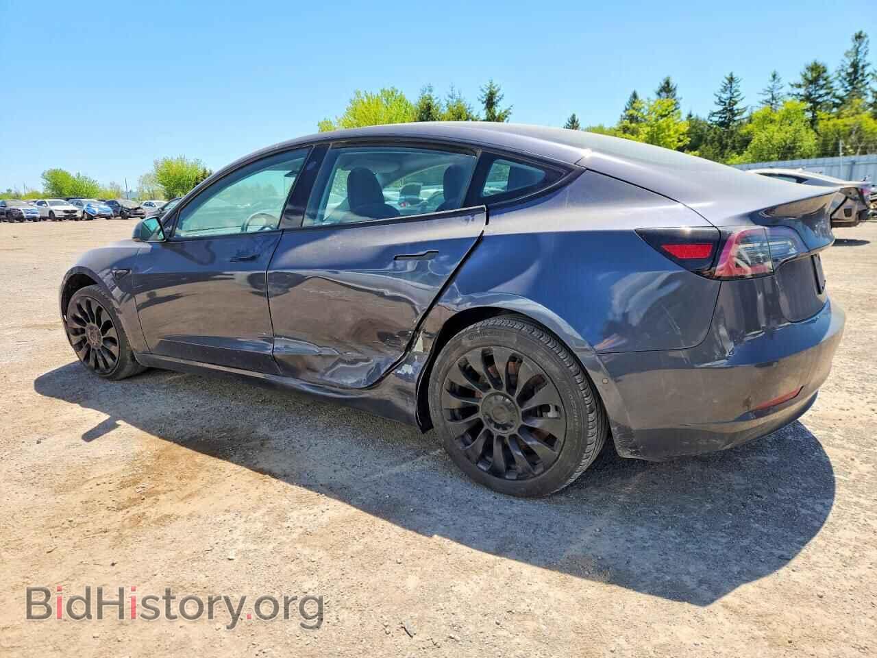 2022 TESLA MODEL 3 - VIN: 5YJ3E1EA2NF343830 - Фото 2