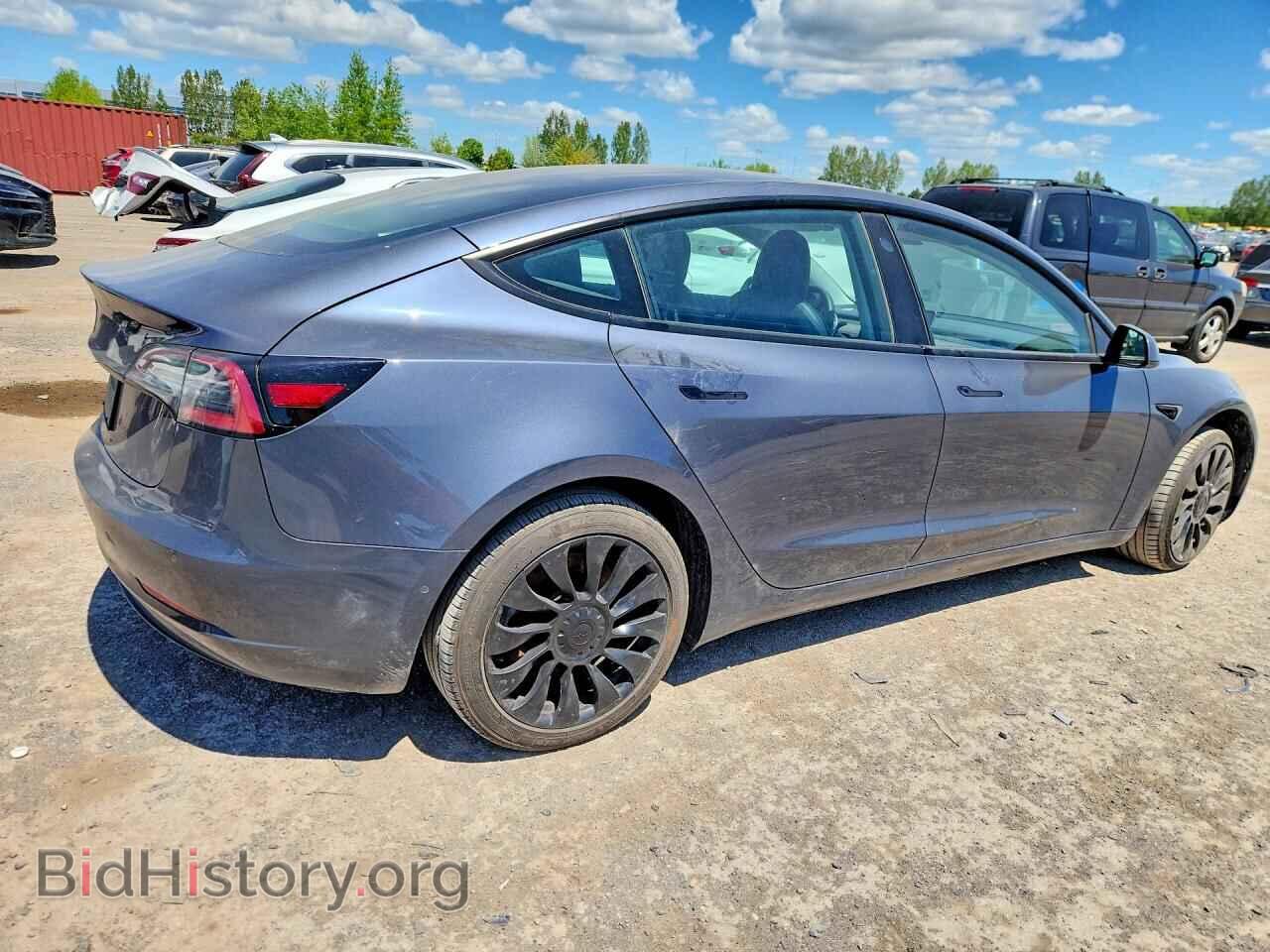 2022 TESLA MODEL 3 - VIN: 5YJ3E1EA2NF343830 - Фото 3