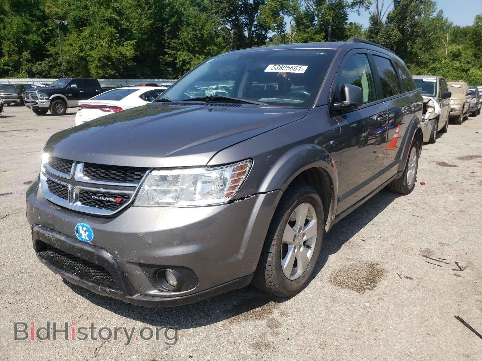2012 DODGE JOURNEY - VIN: 3C4PDCBG0CT362870 - Фото 2