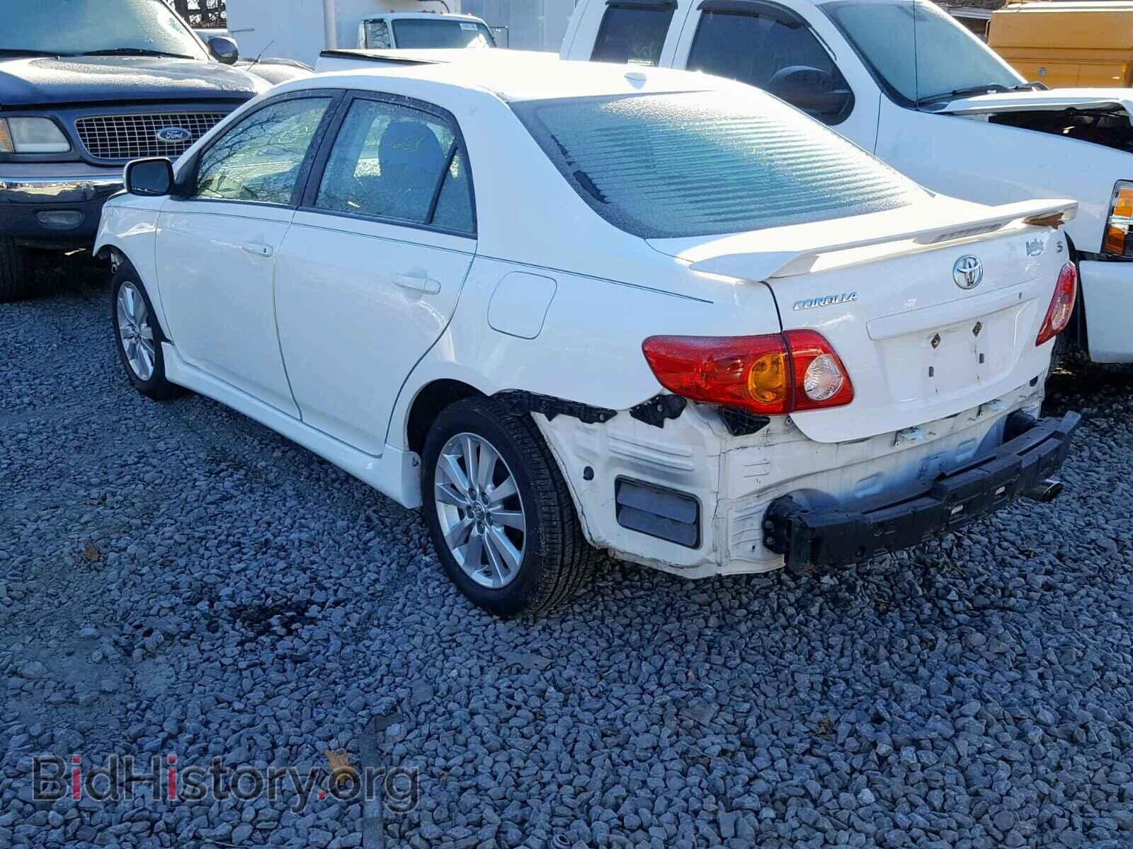 2009 TOYOTA COROLLA BA - VIN: 2T1BU40E39C072782 - Фото 3