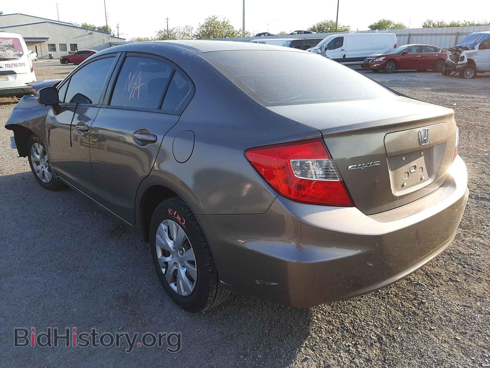 2012 HONDA CIVIC - VIN: 2HGFB2F51CH581223 - Фото 3
