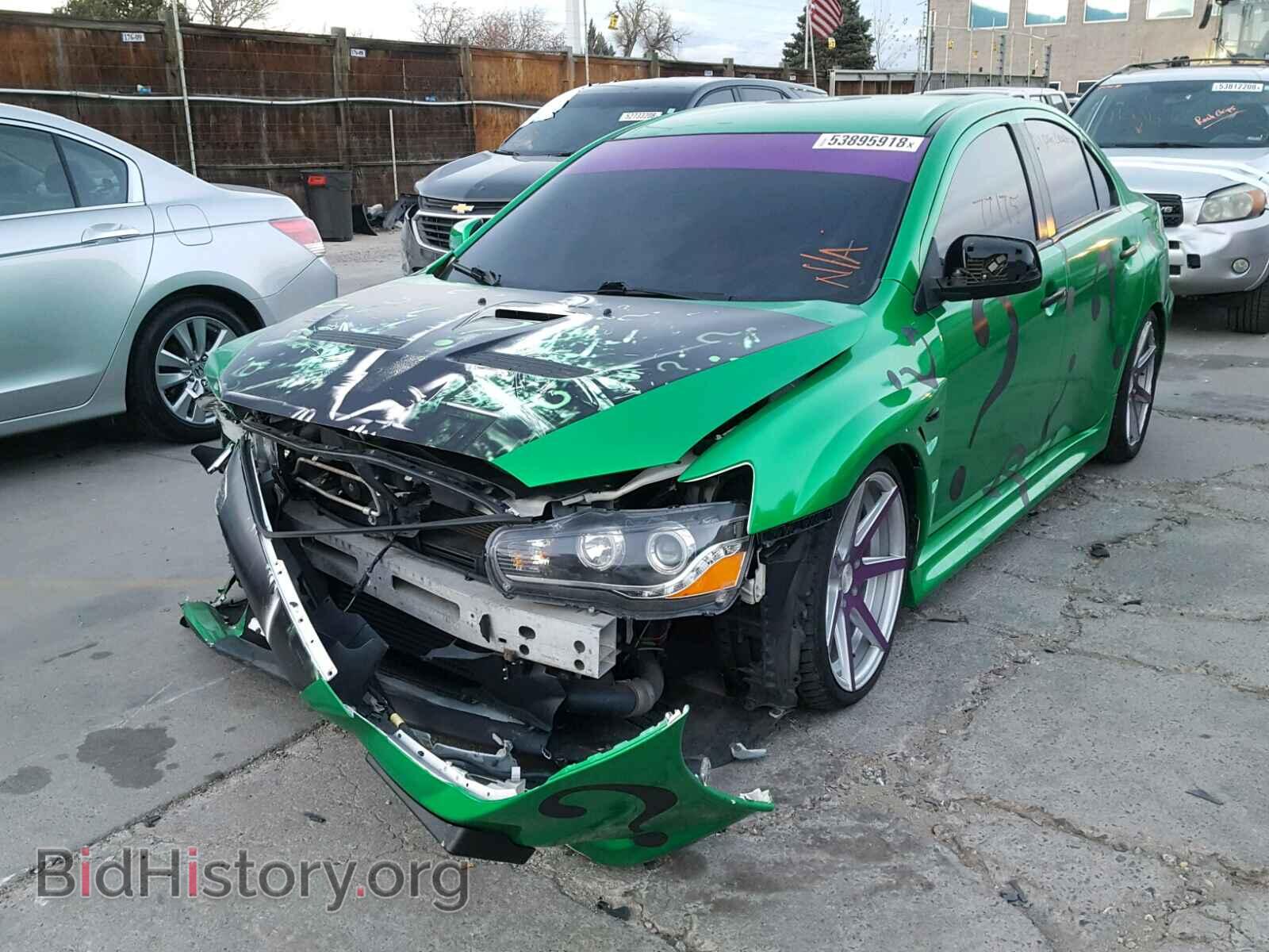 2012 MITSUBISHI EVO - VIN: JA32W8FV3CU022496 - Фото 2
