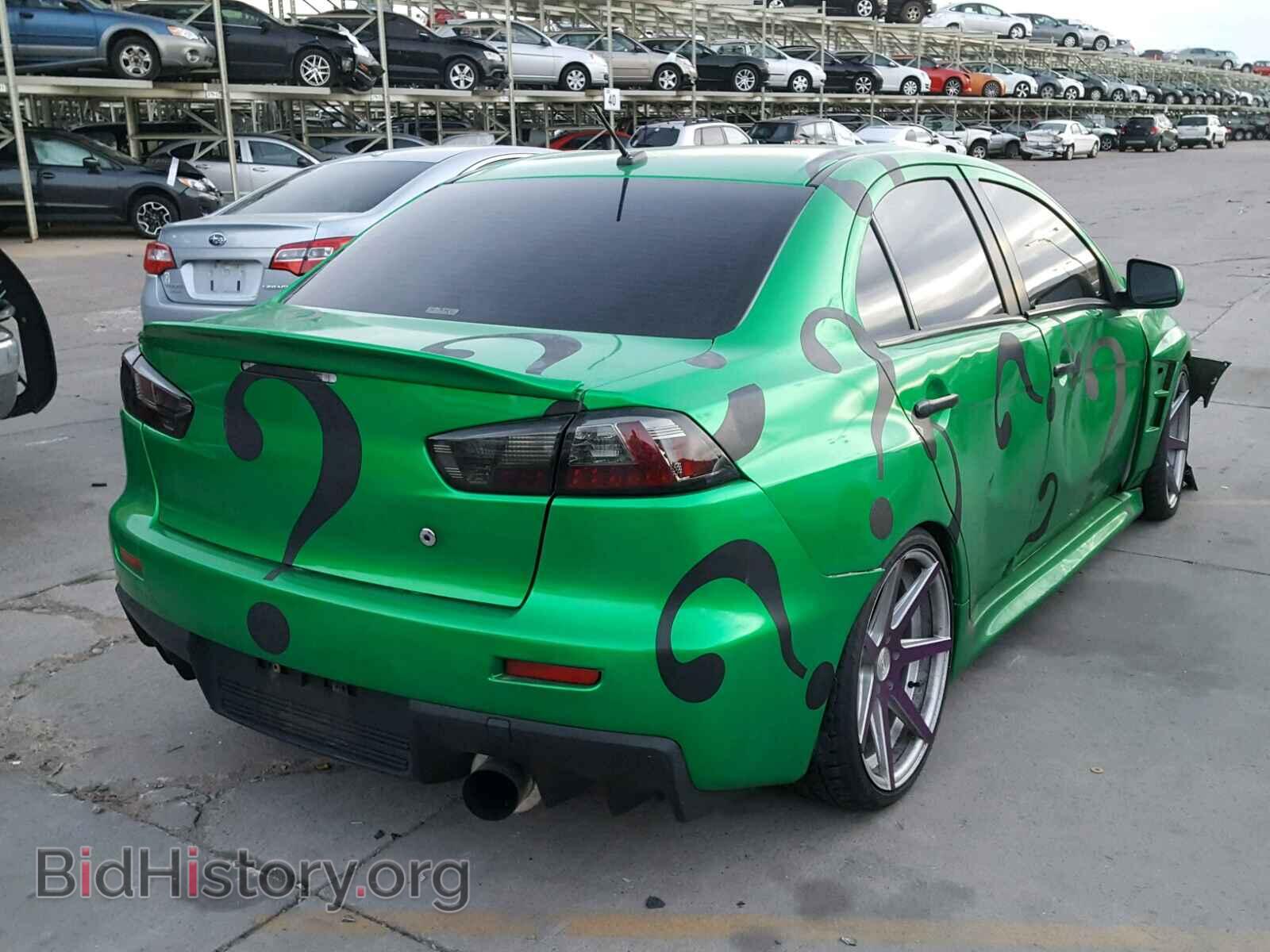 2012 MITSUBISHI EVO - VIN: JA32W8FV3CU022496 - Фото 4