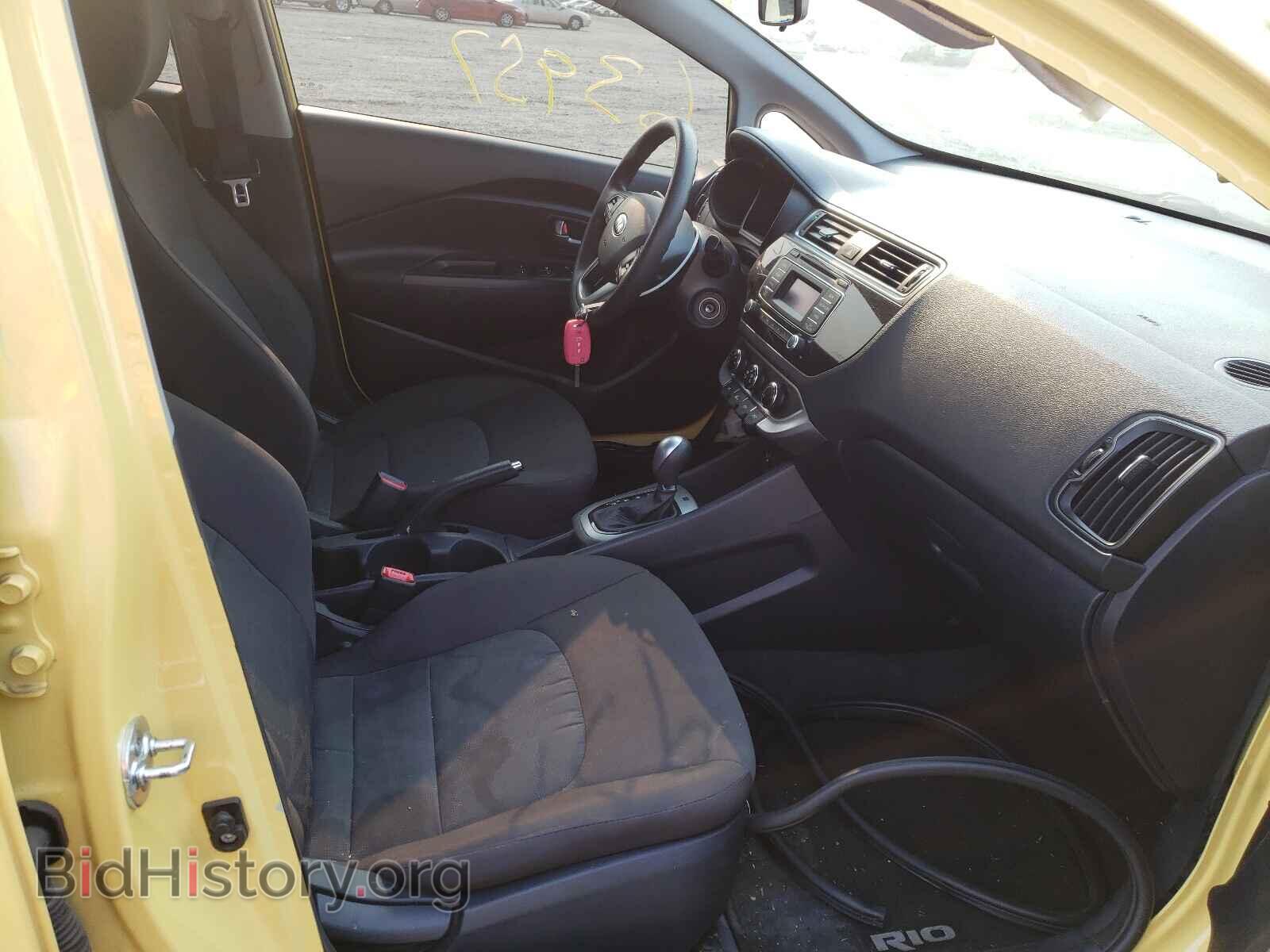 2016 KIA RIO - VIN: KNADM4A34G6696498 - Фото 5