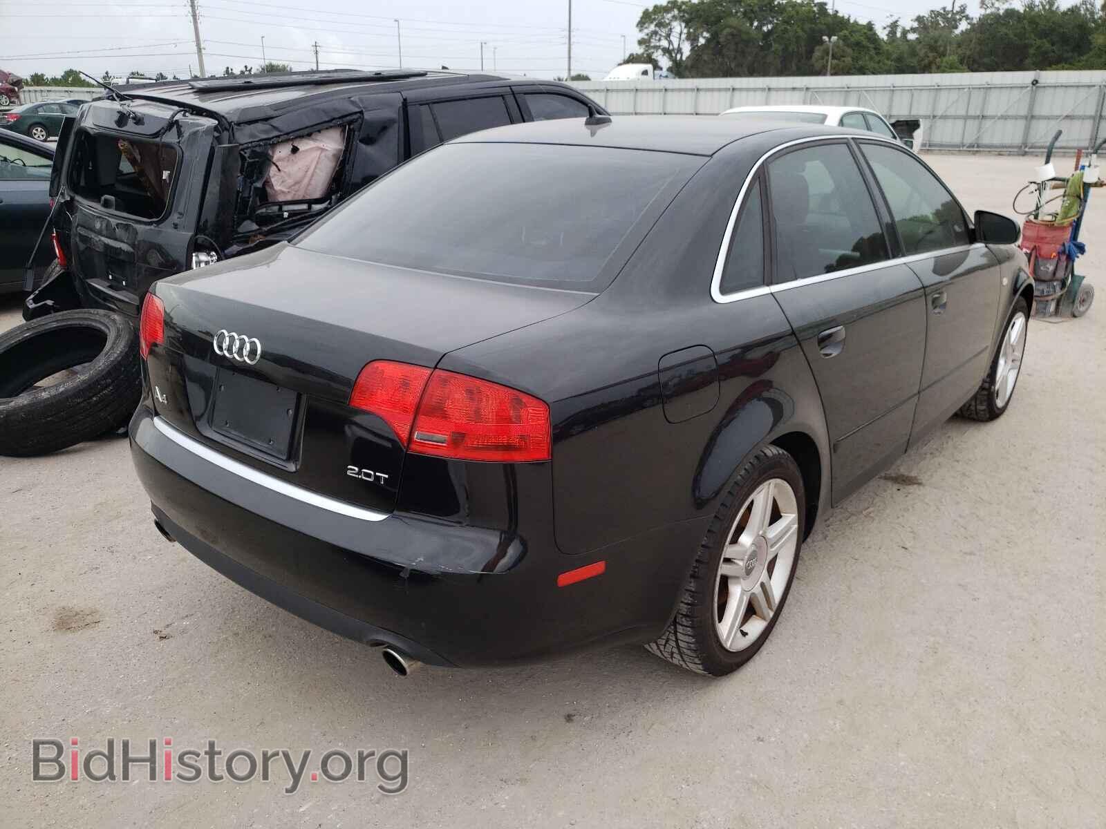 2007 AUDI A4 - VIN: WAUAF78E37A237403 - Photo 4