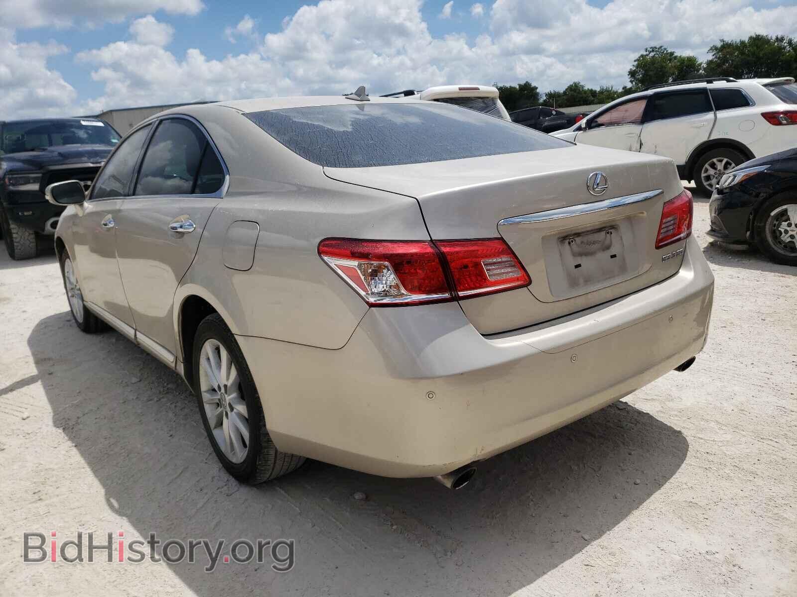 2012 LEXUS ES350 - VIN: JTHBK1EG2C2480273 - Фото 3