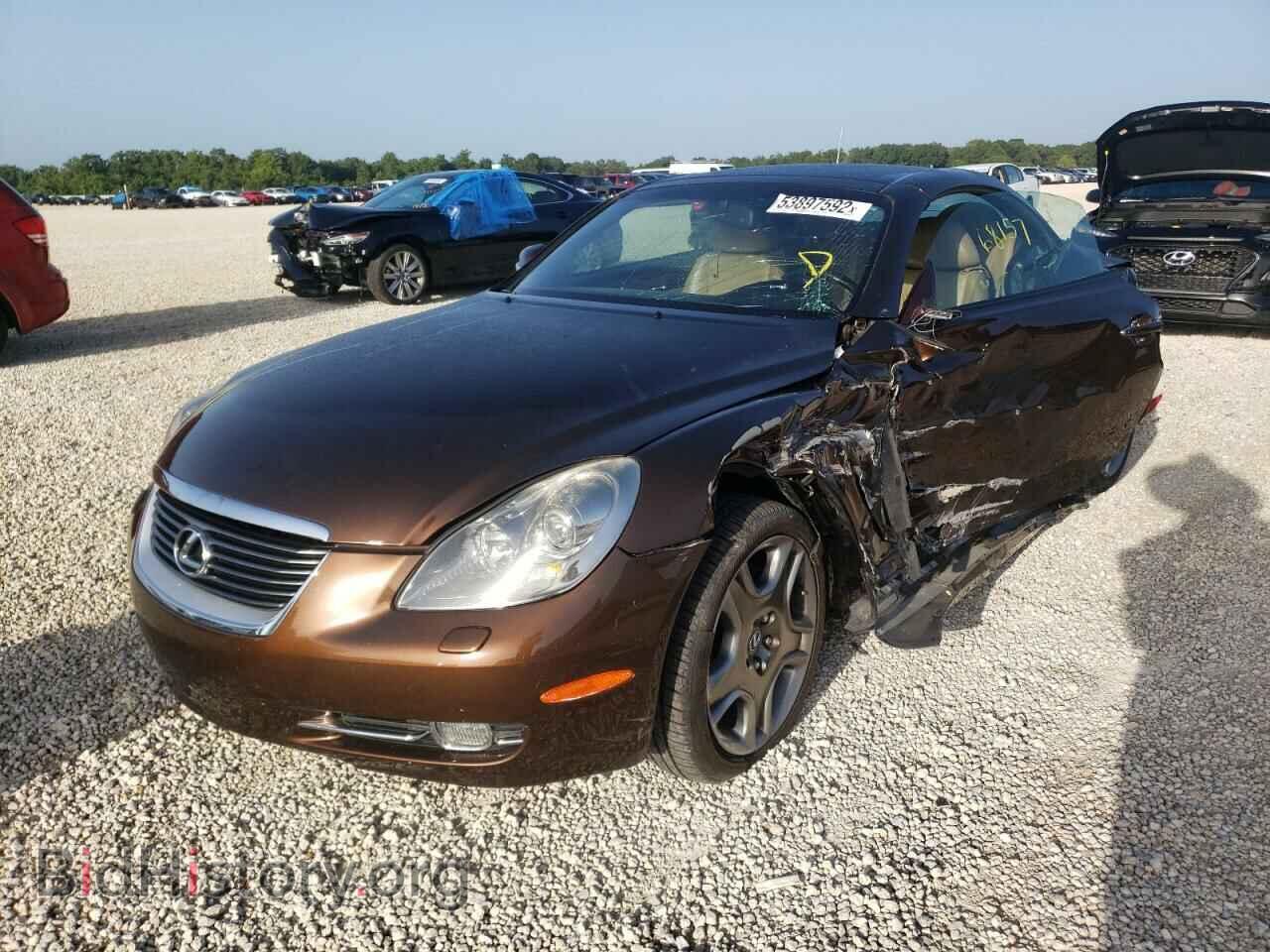 2006 LEXUS SC430 - VIN: JTHFN48Y569001063 - Фото 2