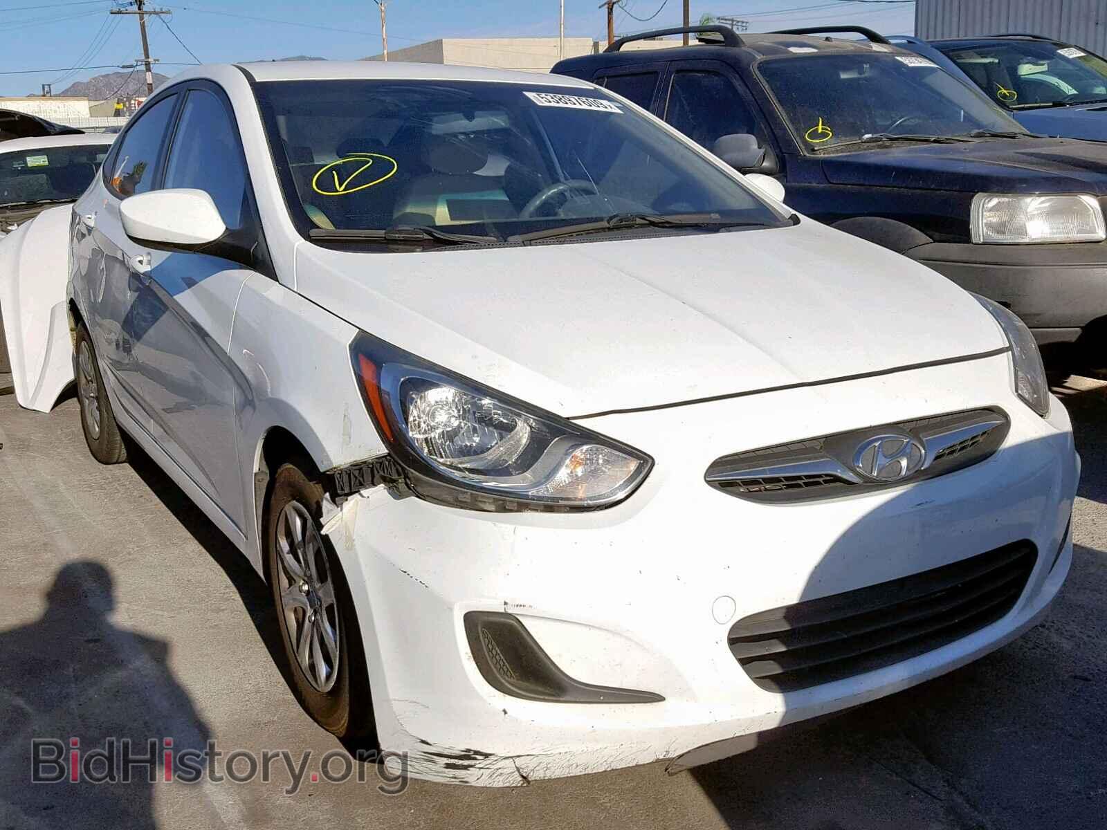 Photo KMHCT4AE1CU117083 - HYUNDAI ACCENT 2012