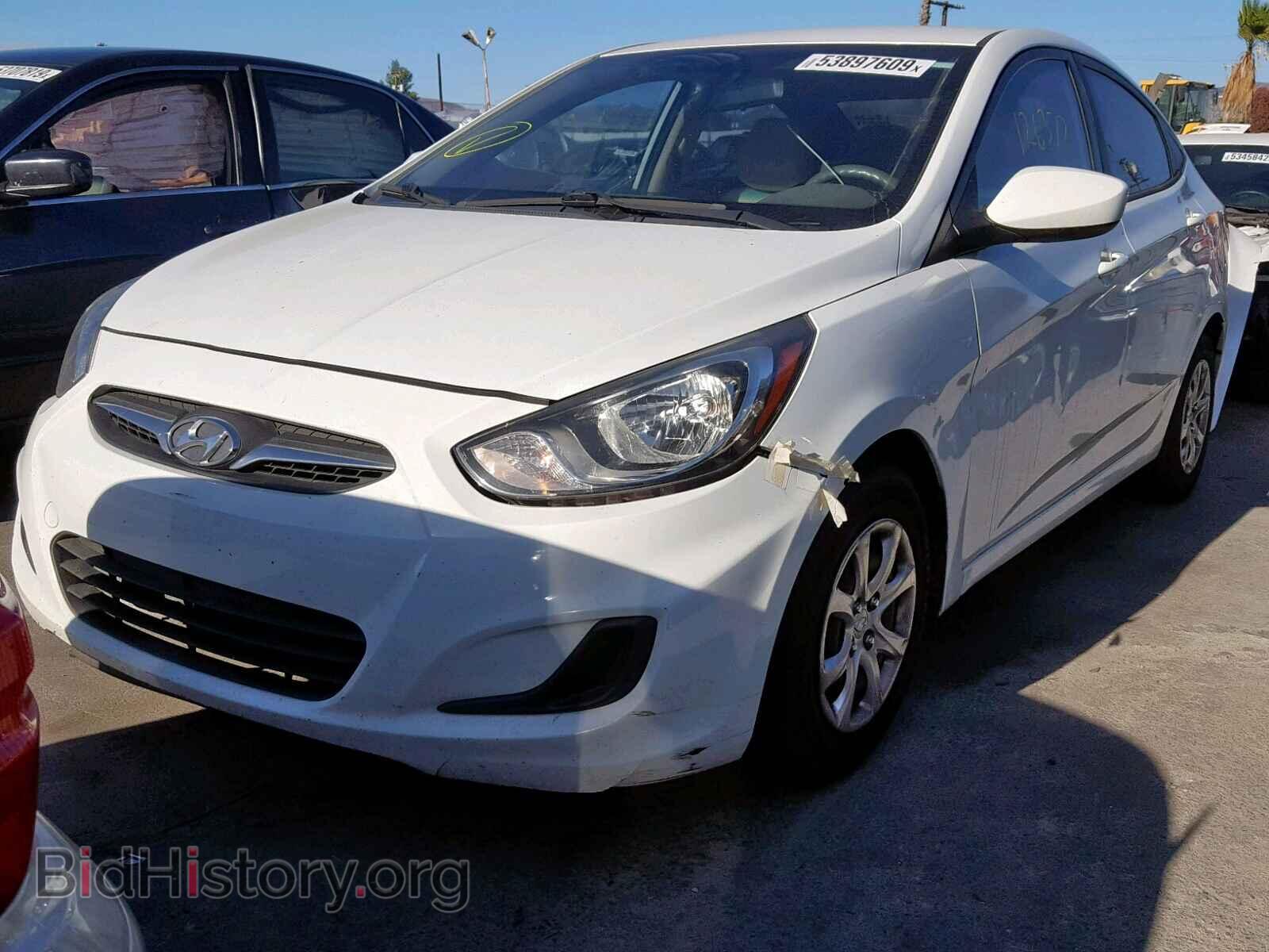 2012 HYUNDAI ACCENT - VIN: KMHCT4AE1CU117083 - Фото 2