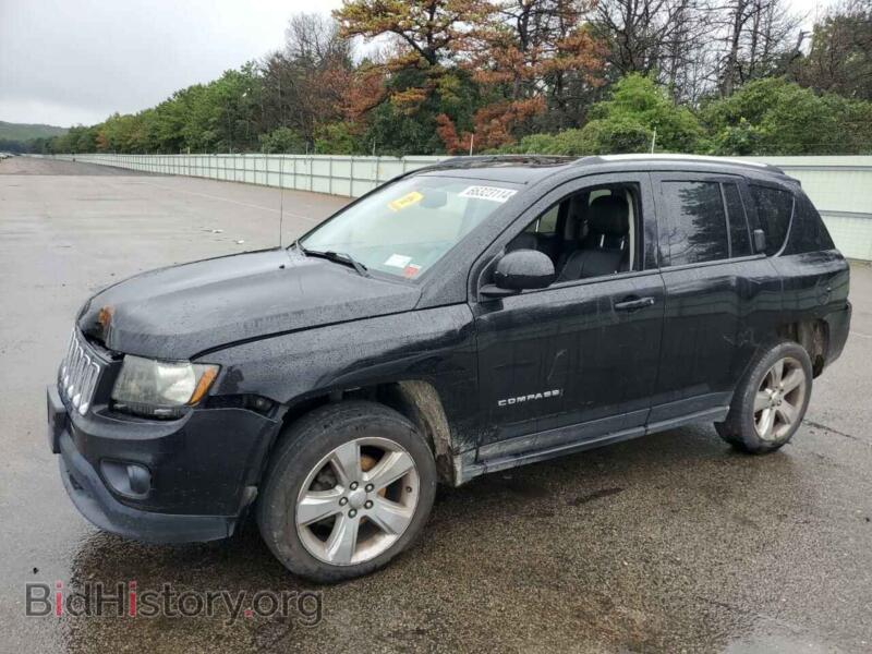 2014 Jeep COMPASS (VIN 1C4NJDEB1ED761835) — фото 1 из 14, Copart, повреждение: передняя часть