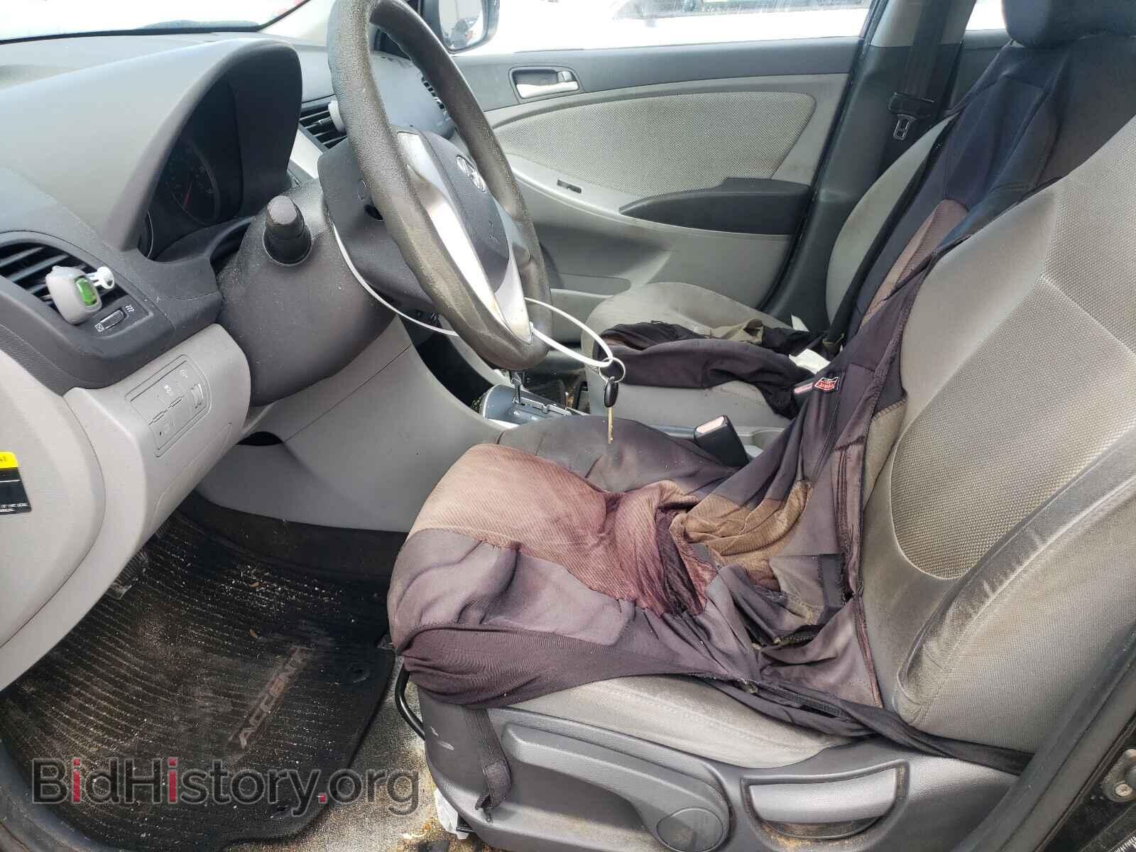 2012 HYUNDAI ACCENT - VIN: KMHCT4AE1CU205812 - Фото 5