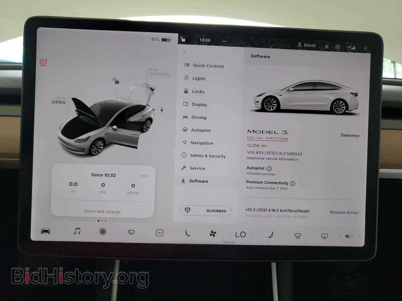 2020 TESLA MODEL 3 - VIN: 5YJ3E1EC4LF586943 - Фото 8