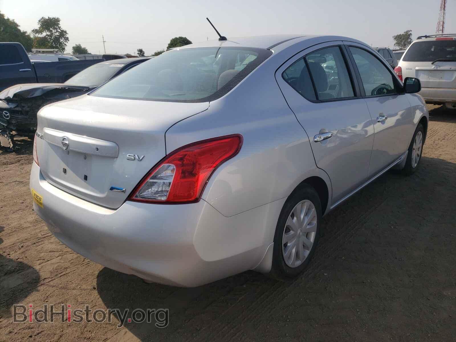 2012 NISSAN VERSA - VIN: 3N1CN7AP4CL931999 - Photo 4