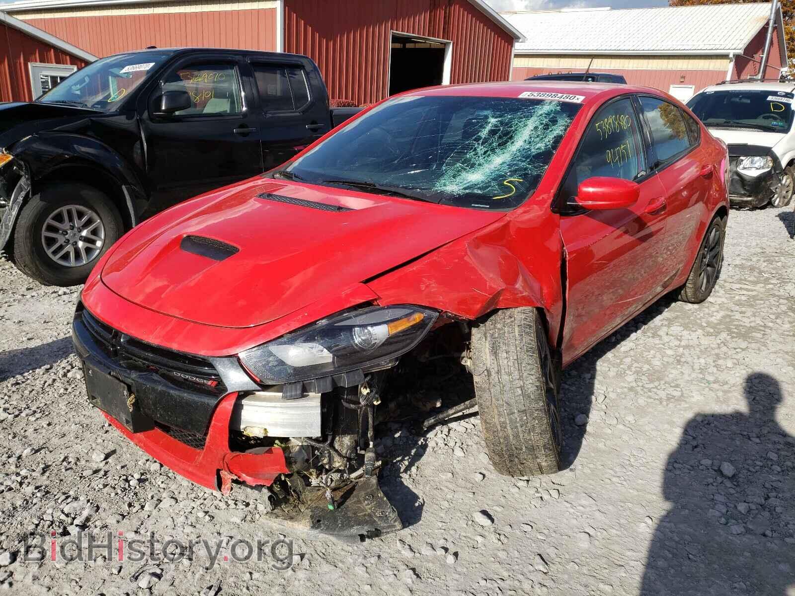 2016 DODGE DART - VIN: 1C3CDFBB9GD630013 - Фото 2