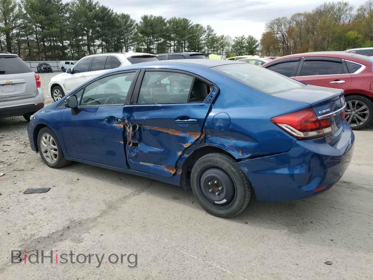 2013 HONDA CIVIC - VIN: 2HGFB2F54DH552705 - Фото 2
