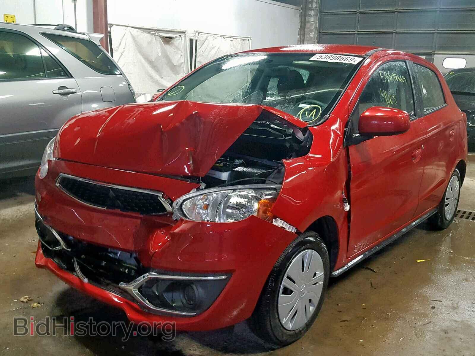 2019 MITSUBISHI MIRAGE - VIN: ML32A3HJ9KH013745 - Фото 2