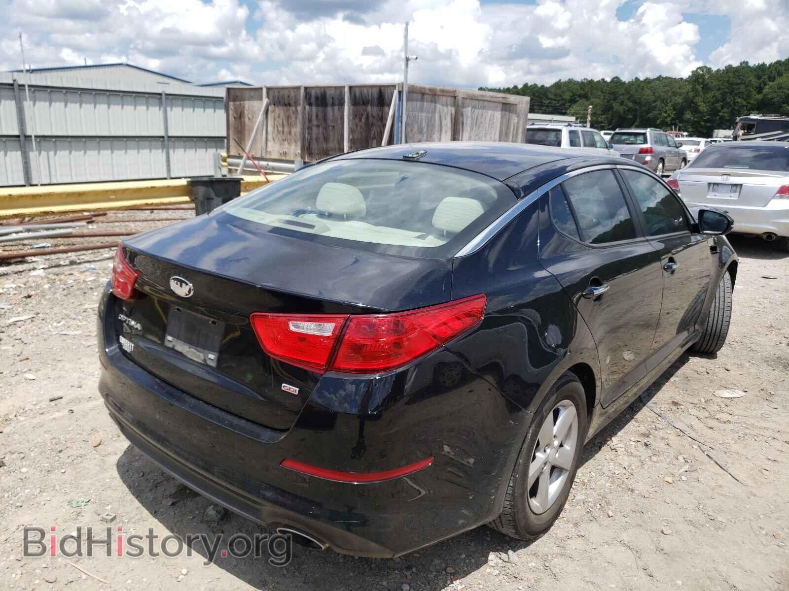 2015 KIA OPTIMA - VIN: 5XXGM4A79FG380064 - Photo 4