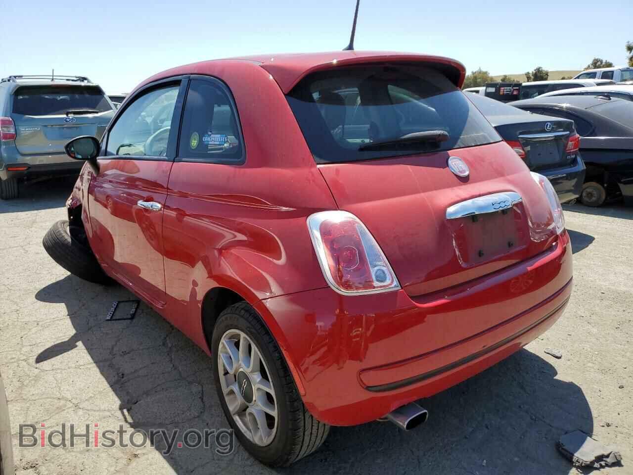 2014 FIAT 500 - VIN: 3C3CFFAR8ET276081 - Фото 2