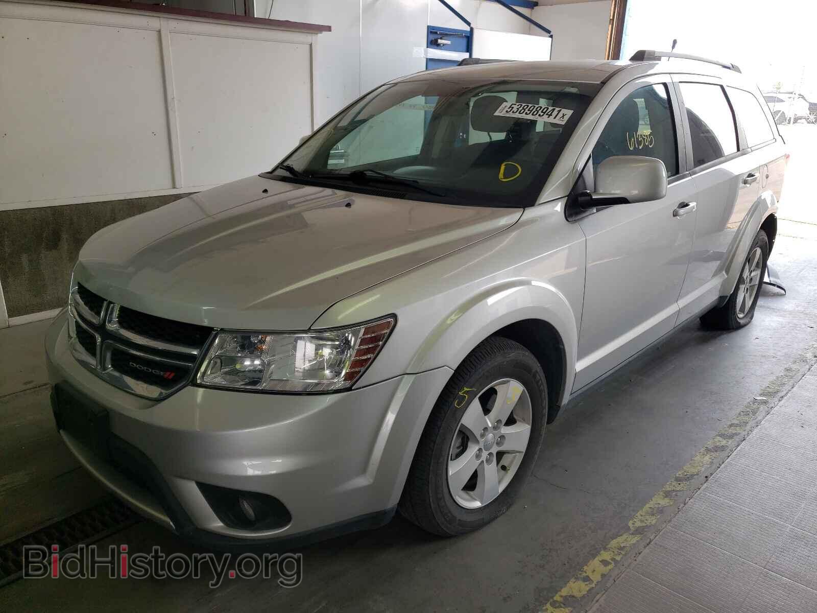 2012 DODGE JOURNEY - VIN: 3C4PDDBGXCT342650 - Фото 2