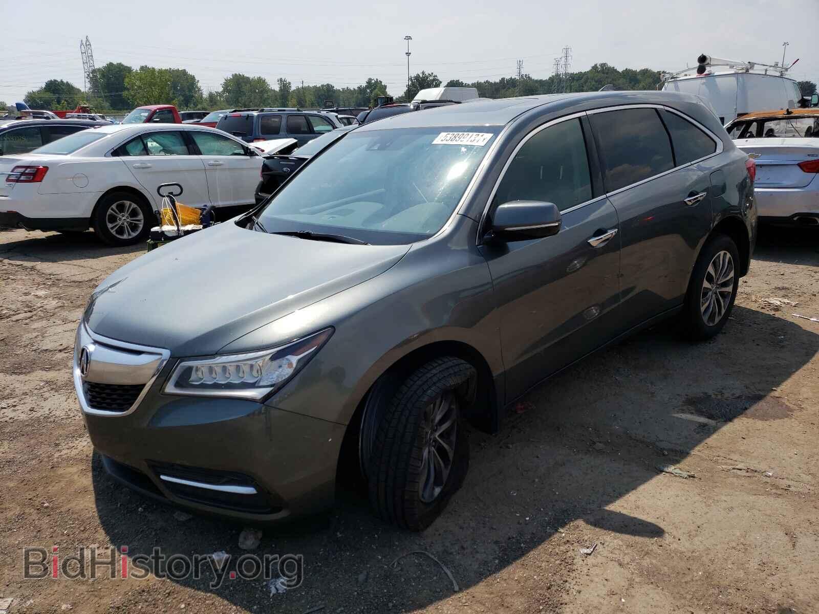 2014 ACURA MDX - VIN: 5FRYD4H45EB017230 - Фото 2