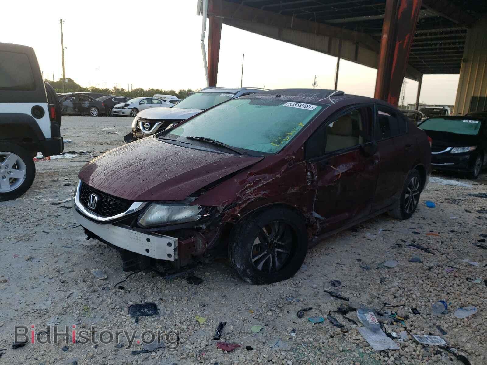 2014 HONDA CIVIC - VIN: 19XFB2F88EE043173 - Фото 2