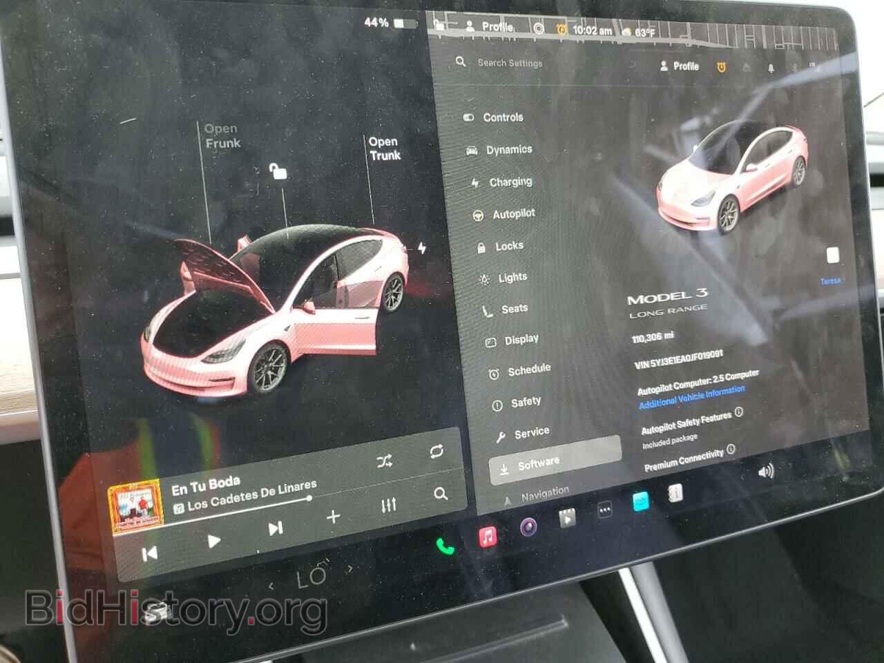2018 TESLA MODEL 3 - VIN: 5YJ3E1EA0JF019091 - Photo 9