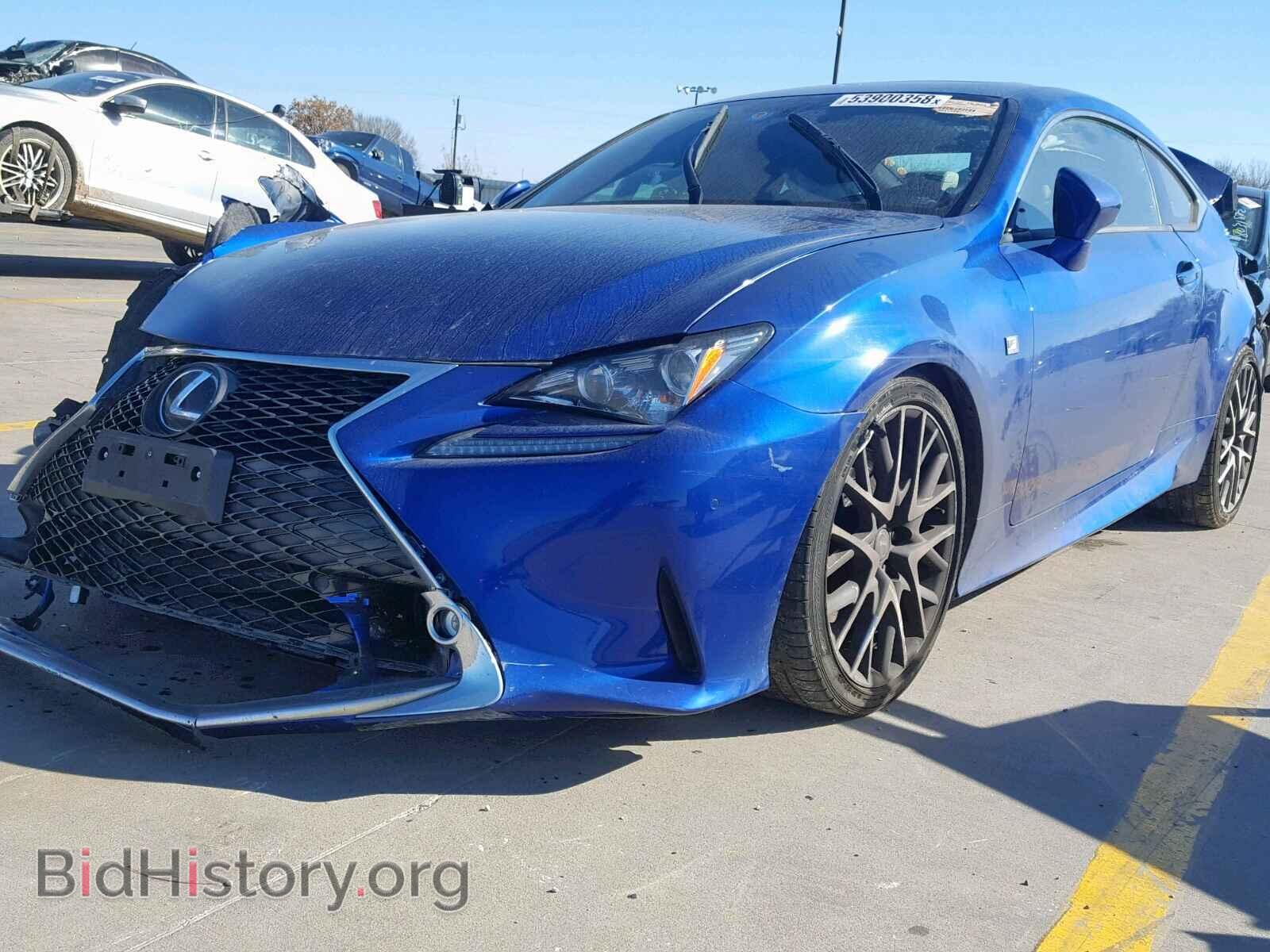 2015 LEXUS RC 350 - VIN: JTHHE5BC4F5003678 - Фото 2