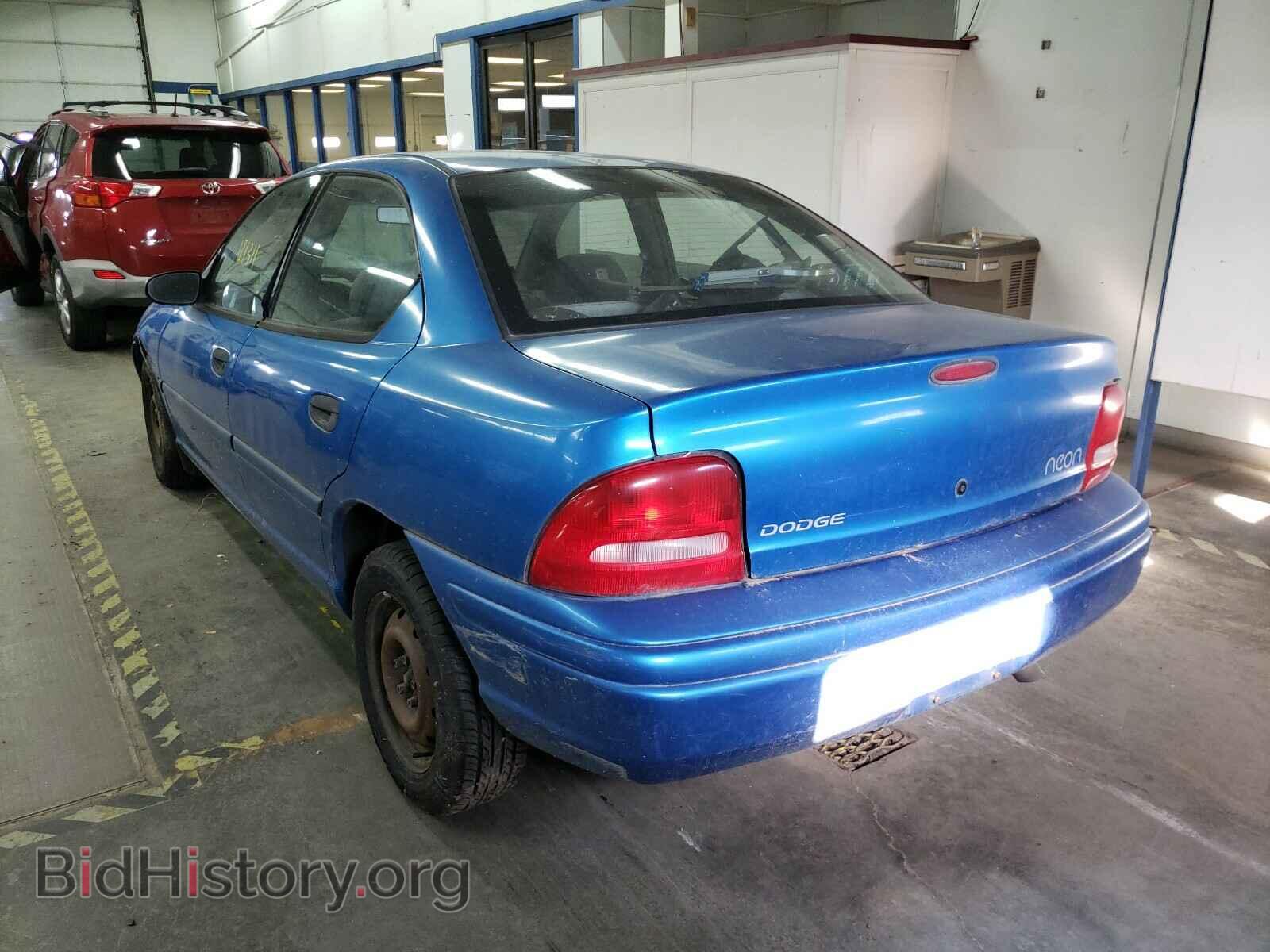 1998 DODGE NEON - VIN: 3B3ES47C8WT222094 - Фото 3