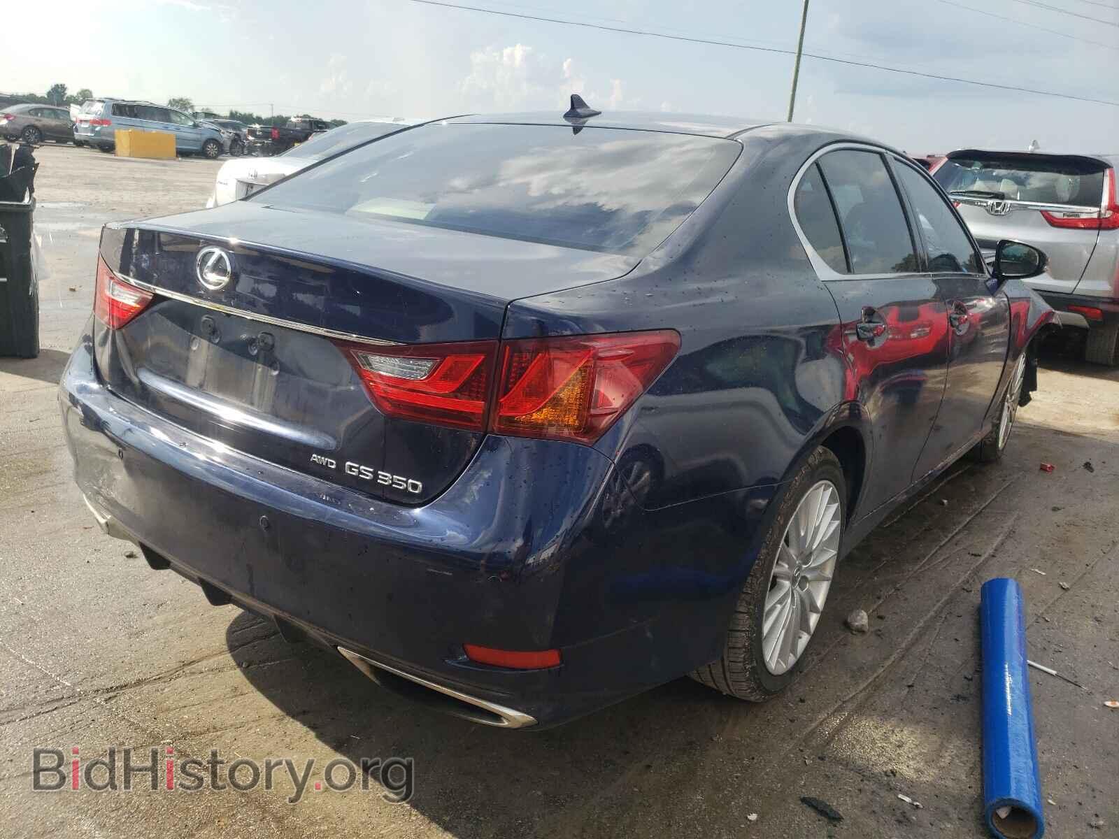 2013 LEXUS GS350 - VIN: JTHCE1BL5D5002121 - Фото 4