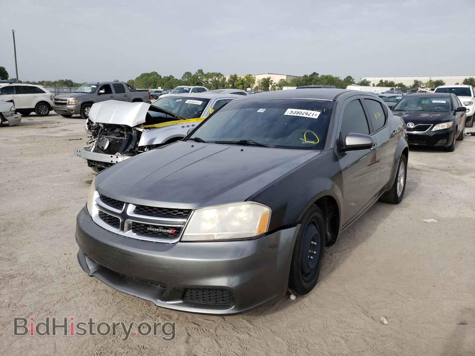 2012 DODGE AVENGER - VIN: 1C3CDZCB4CN219543 - Фото 2