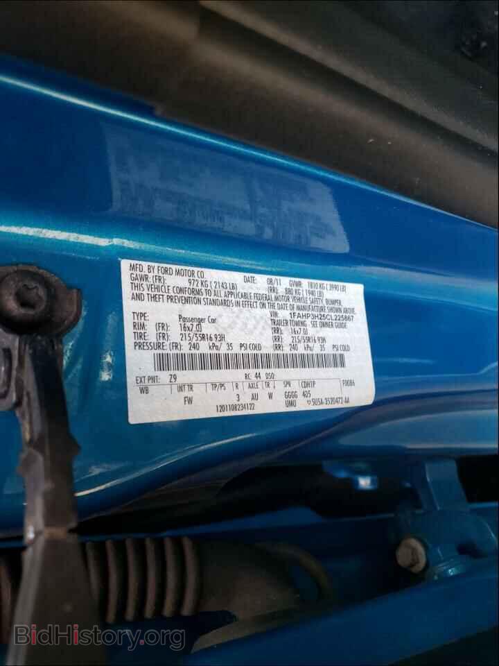 2012 FORD FOCUS - VIN: 1FAHP3H25CL225867 - Photo 10