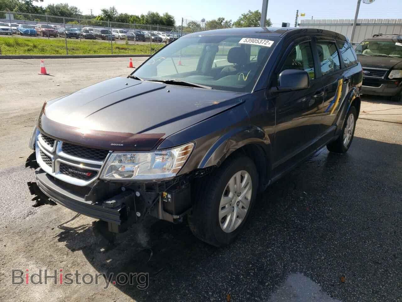 2014 DODGE JOURNEY - VIN: 3C4PDCAB0ET268352 - Фото 2