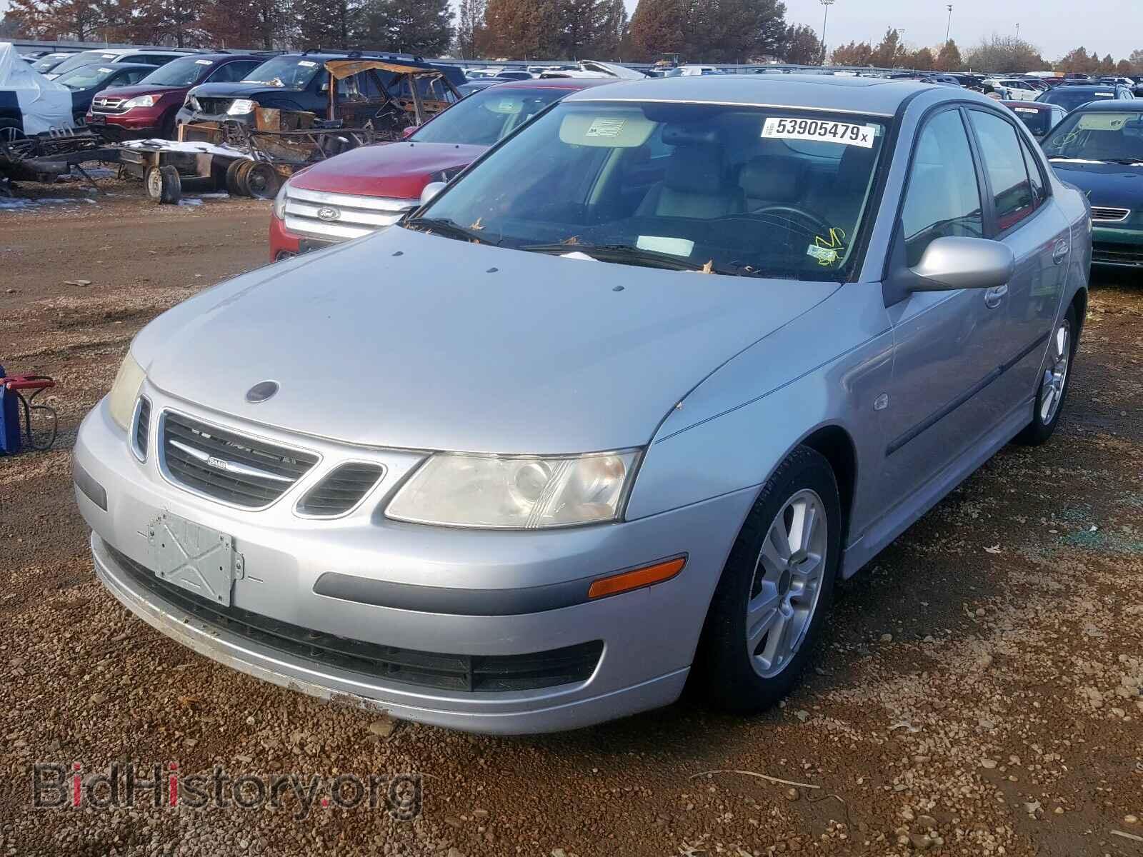 2007 SAAB 9 3 - VIN: YS3FD49Y771105274 - Фото 2